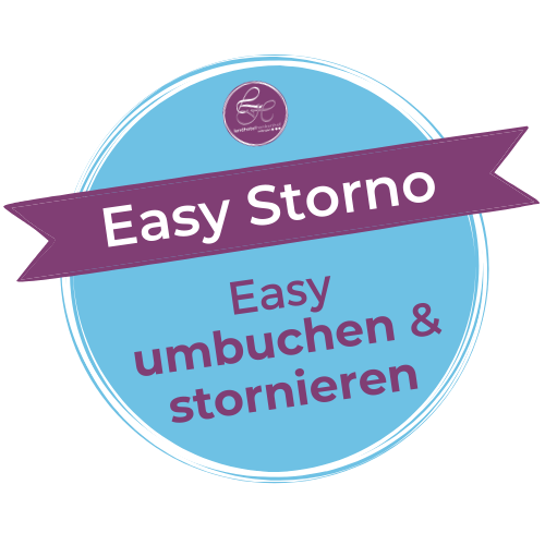 Easy umbuchen & stornieren